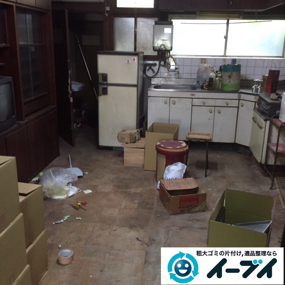 9月14日　大阪府大阪市港区で引越し後の粗大ゴミの不用品を片付けしました。写真2