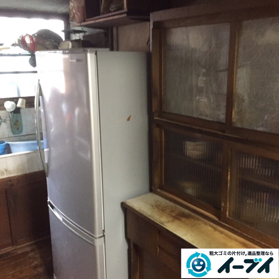 9月25日　大阪府大阪市浪速区で冷蔵庫やキッチン周りの不用品回収をしました。  写真4