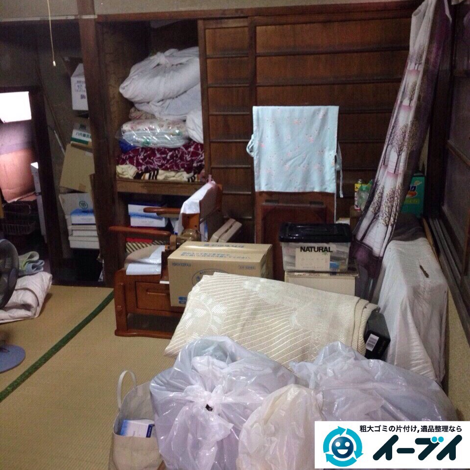 9月26日　大阪府河内長野市で一軒家の片付けに伴う家具や粗大ゴミの不用品回収をしました。写真2