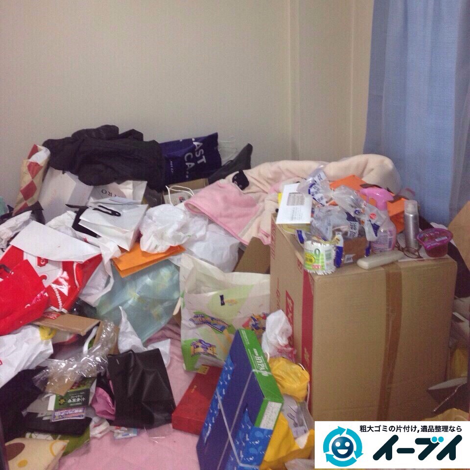 9月13日　大阪府泉大津市で汚部屋(ゴミ屋敷)のゴミが散乱していたので片付けてきました。写真2