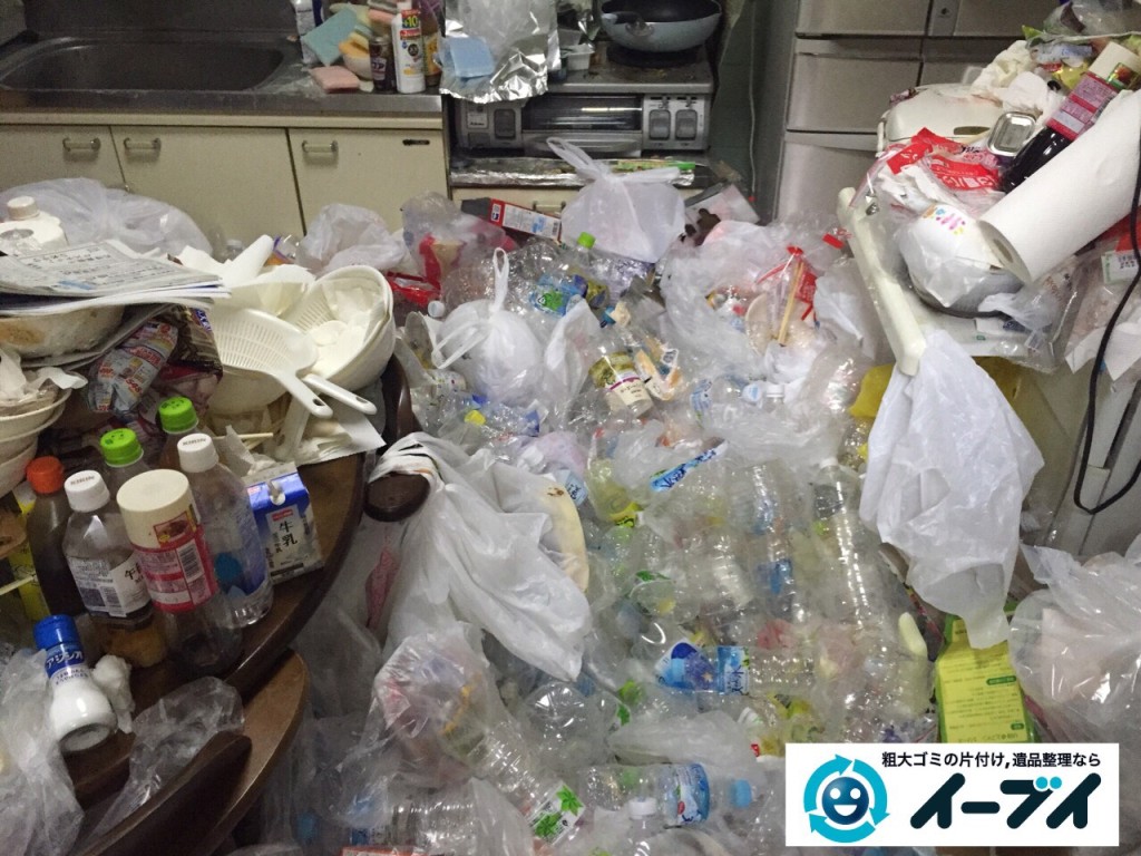 9月16日　大阪府大阪市城東区でゴミ屋敷状態の汚部屋の片付けをしました。写真6