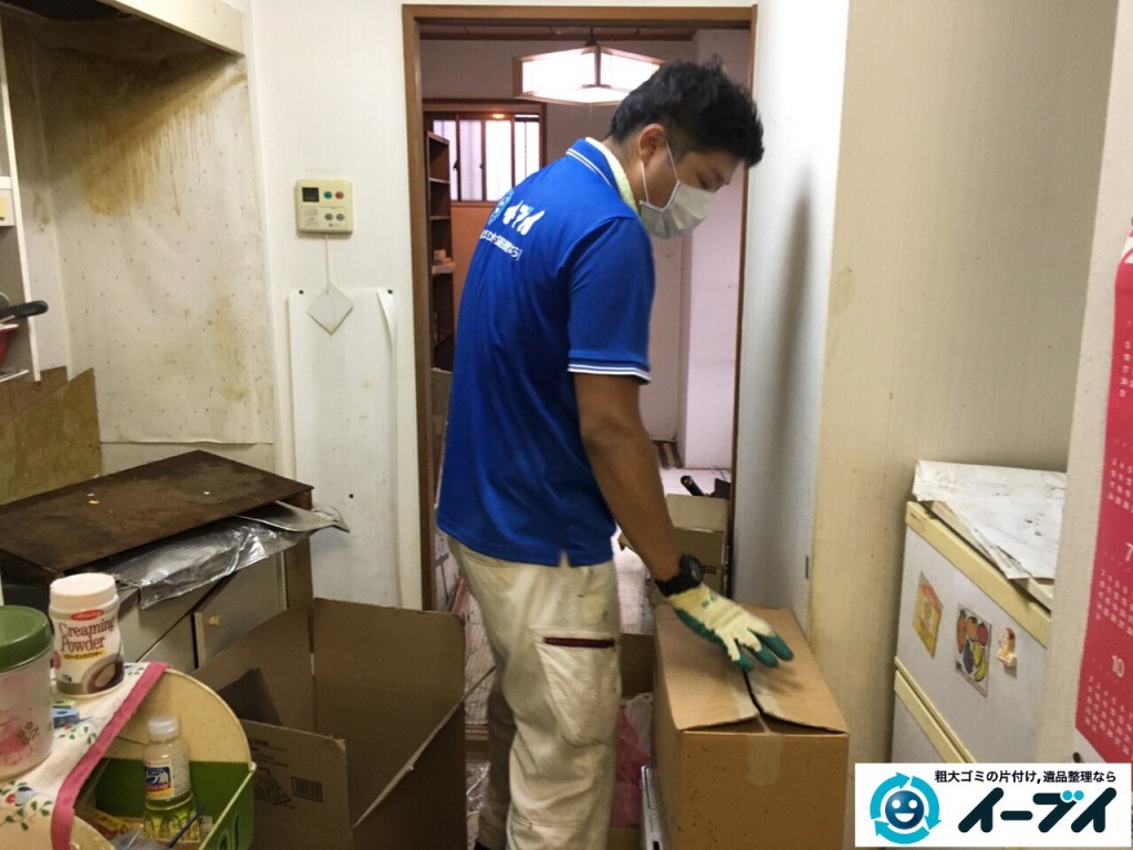 10月18日　大阪府門真市で汚部屋のゴミ屋敷の片付けをしました。写真8