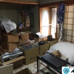 大阪府大阪市阿倍野区で遺品整理に伴う家具や布団など粗大ゴミの片付けをしました。