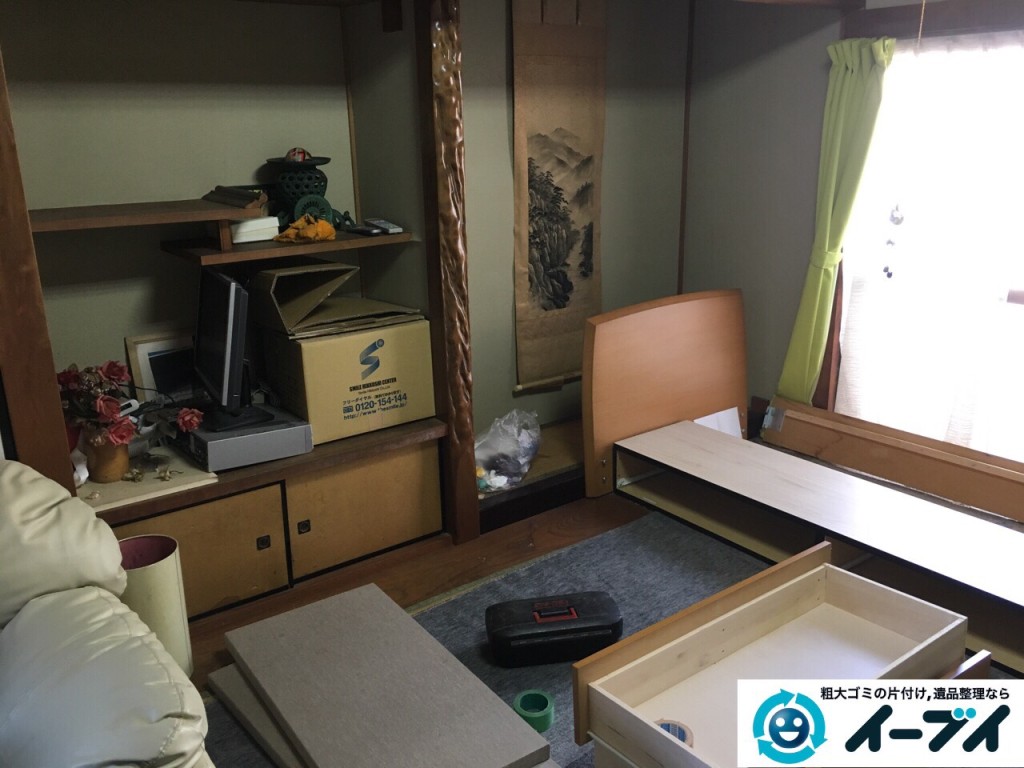 12月5日　大阪府大阪市都島区で遺品整理に伴う家具や粗大ゴミの片付けをしました。写真4