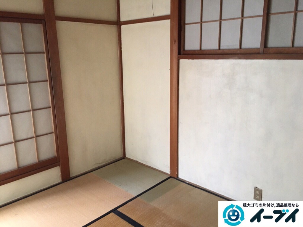 1月9日　大阪府大阪市福島区で遺品整理に伴う布団や嫁入りタンスの家具処分をしました。写真5