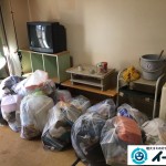 大阪府守口市で遺品整理に伴い家具処分や生活ゴミの片付けをしました。