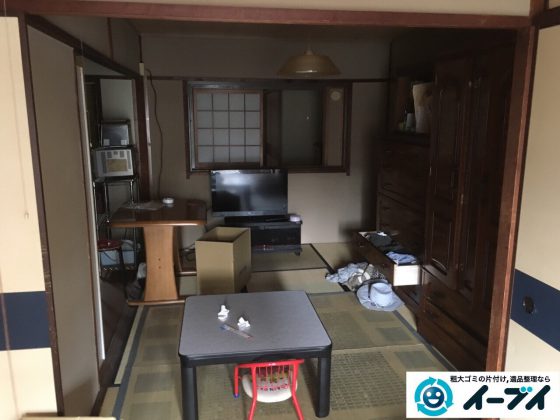 2017年3月31日大阪府高槻市で遺品整理に伴い遺品や家具処分をしました。写真8