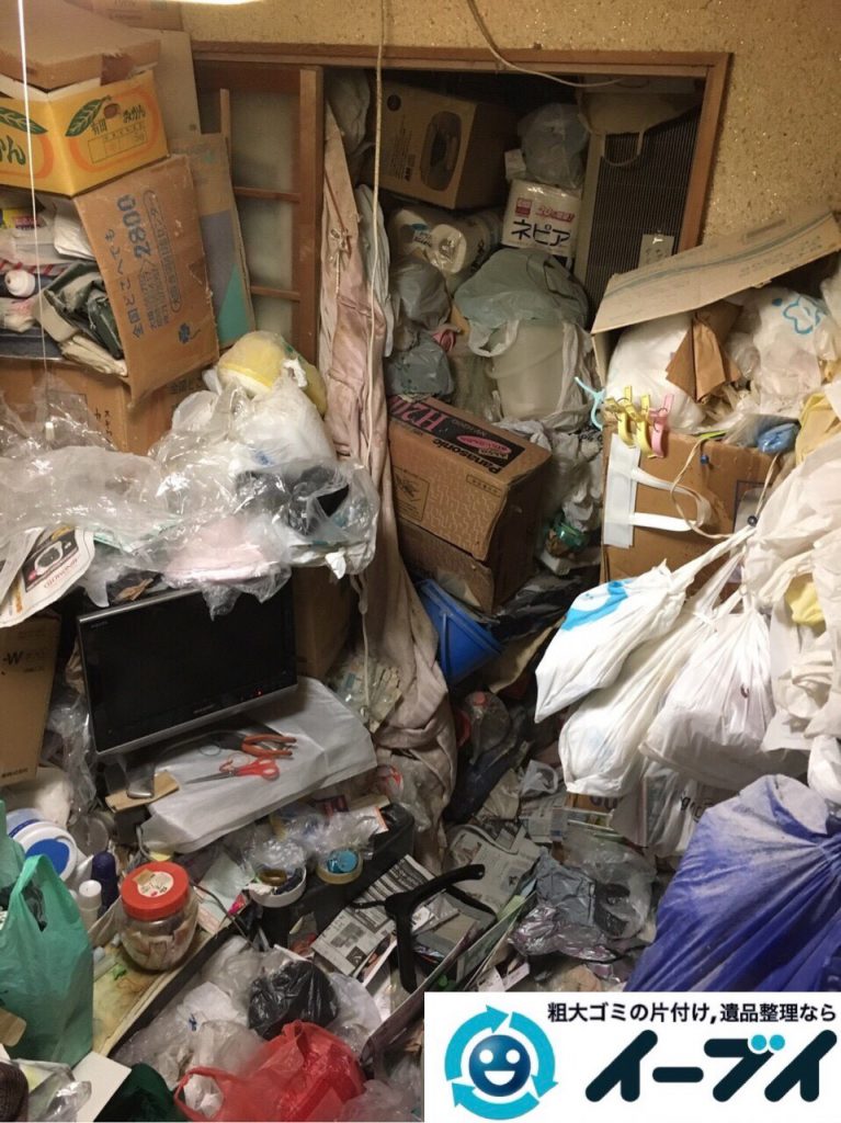 2017年8月5日大阪府池田市でゴミ屋敷の片付けや処分をしました。写真10