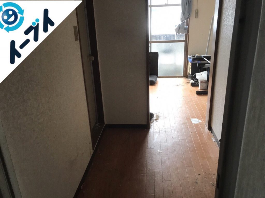 2017年10月30日大阪府高槻市で汚部屋状態のゴミ屋敷の片付けをしました。写真6