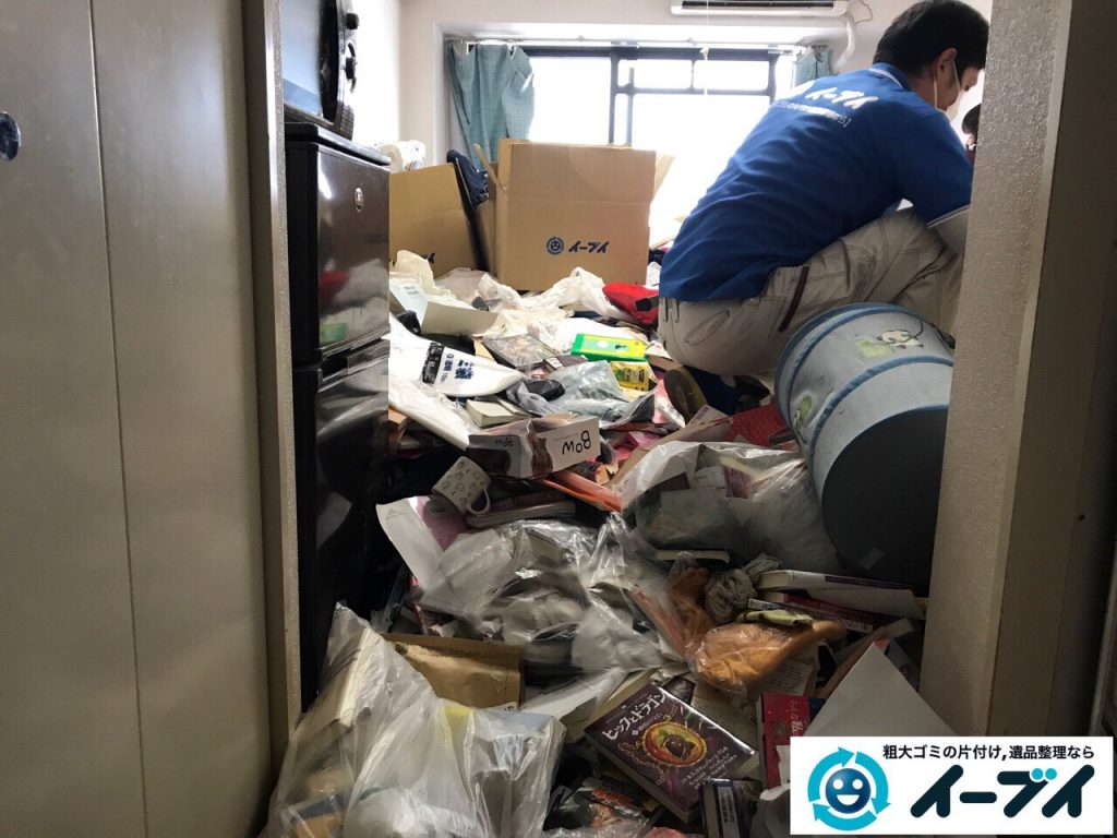 2017年11月11日大阪府大阪市中央区で汚部屋、ゴミ屋敷の片付けをしました。写真4