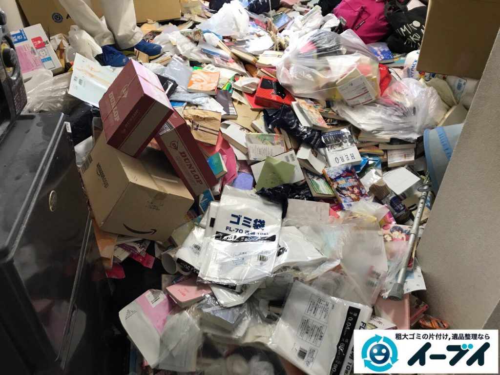 2017年11月11日大阪府大阪市中央区で汚部屋、ゴミ屋敷の片付けをしました。写真2