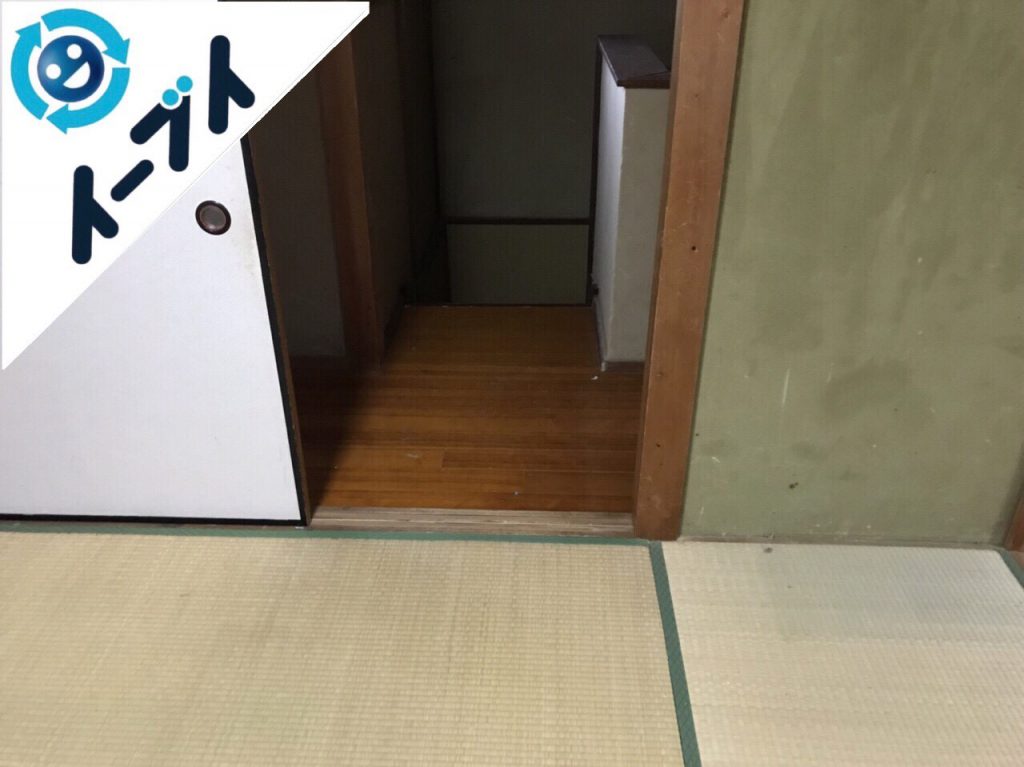 2018年1月14日大阪府大阪市住吉区でゴミ屋敷状態の部屋の整理や片付け処分をしました。写真5