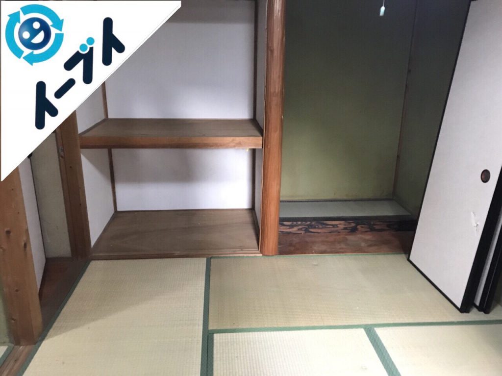 2018年1月14日大阪府大阪市住吉区でゴミ屋敷状態の部屋の整理や片付け処分をしました。写真3
