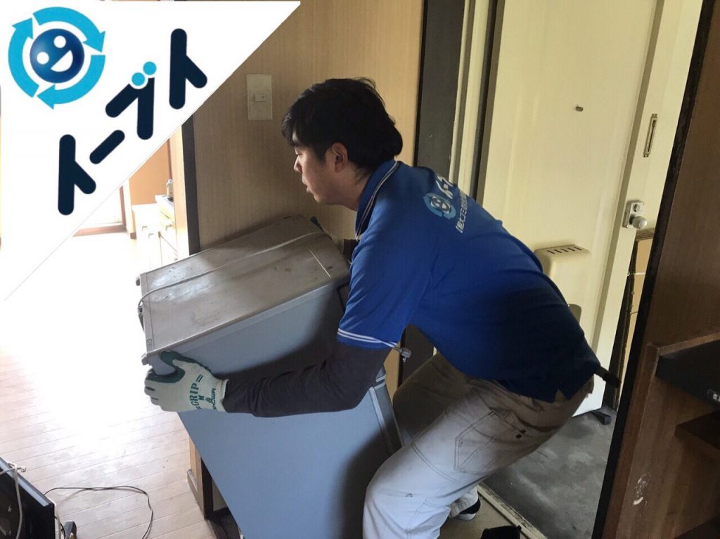 2018年7月10日大阪府門真市で引越しに伴い冷蔵庫や家具などの不用品処分の依頼がありました。写真1