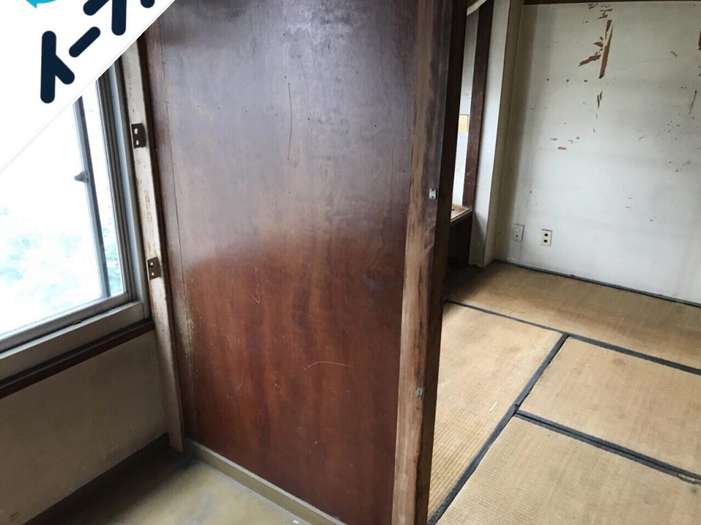 2018年7月22日大阪府堺市東区で本棚や衣装ケースなど家具処分や不用品回収をしました。写真1