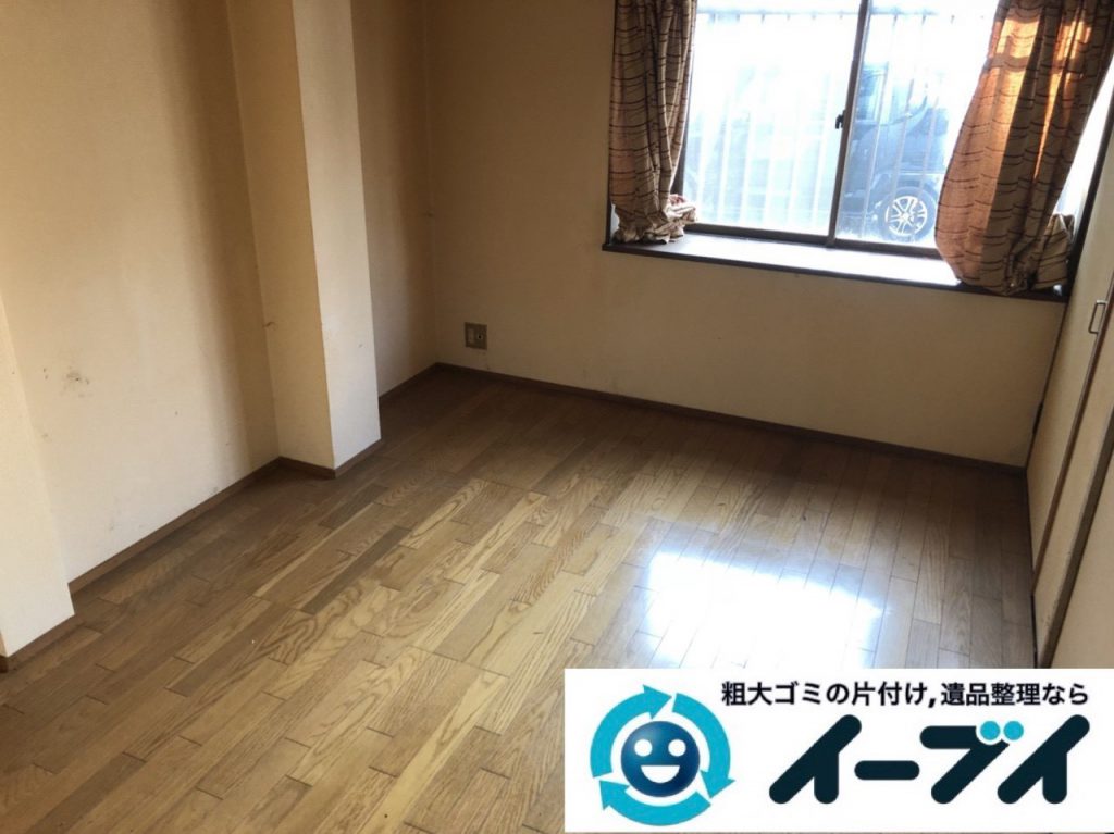 2019年1月16日大阪府大阪市大正区でお部屋の家具や家電などまるごと片付けさせていただきました。写真2