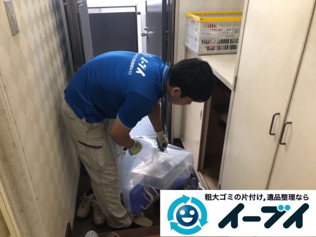 2019年２月１０日大阪府岸和田市でカラーボックスなどお部屋の不用品回収。写真3