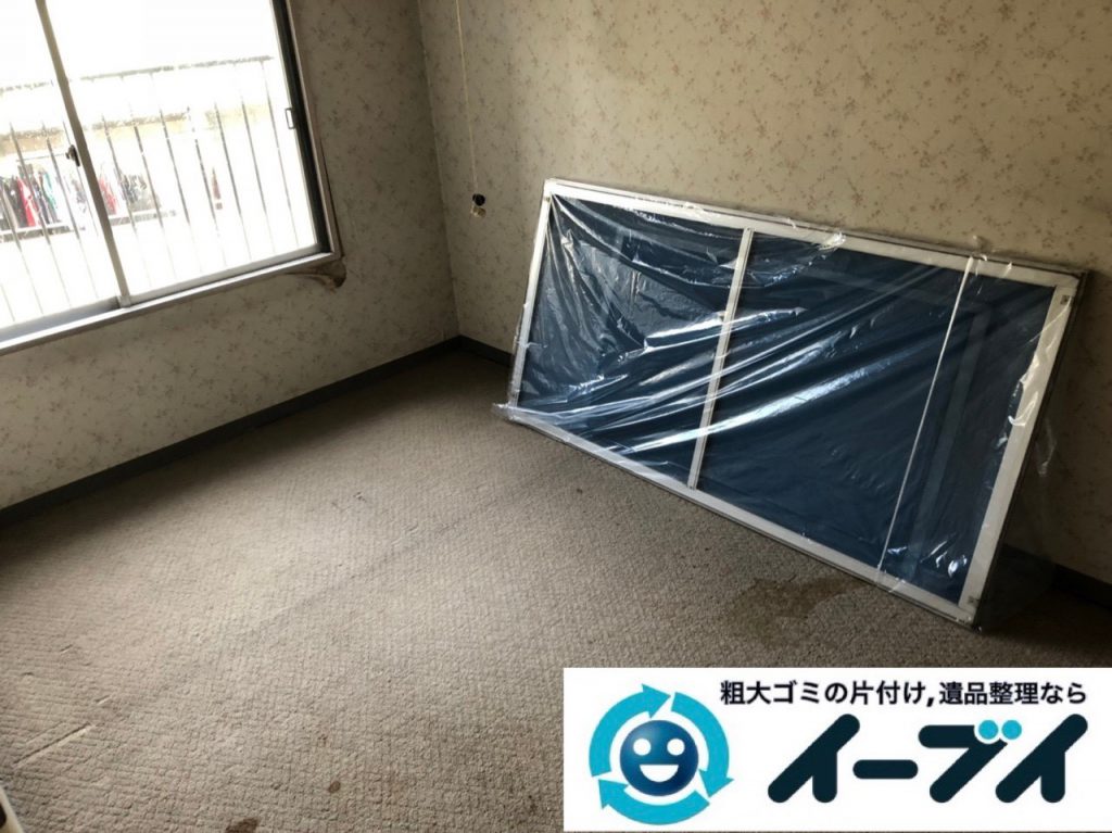 2019年２月１０日大阪府岸和田市でカラーボックスなどお部屋の不用品回収。写真1