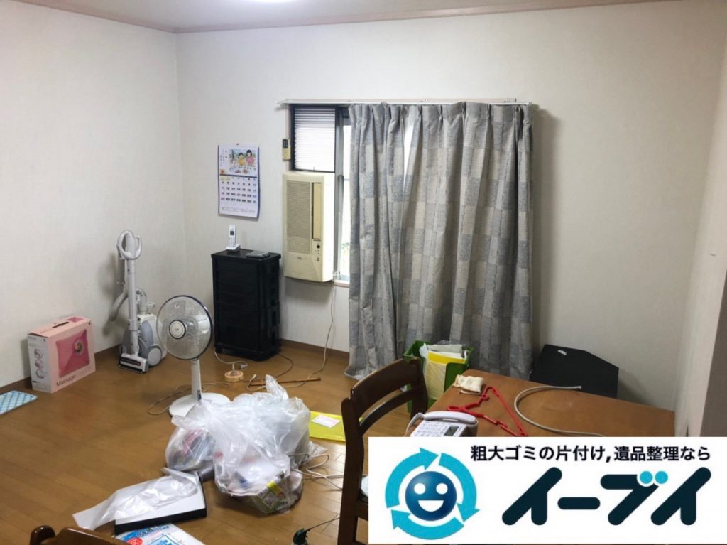2019年２月９日大阪府寝屋川市で台所やお部屋の不用品回収。写真2