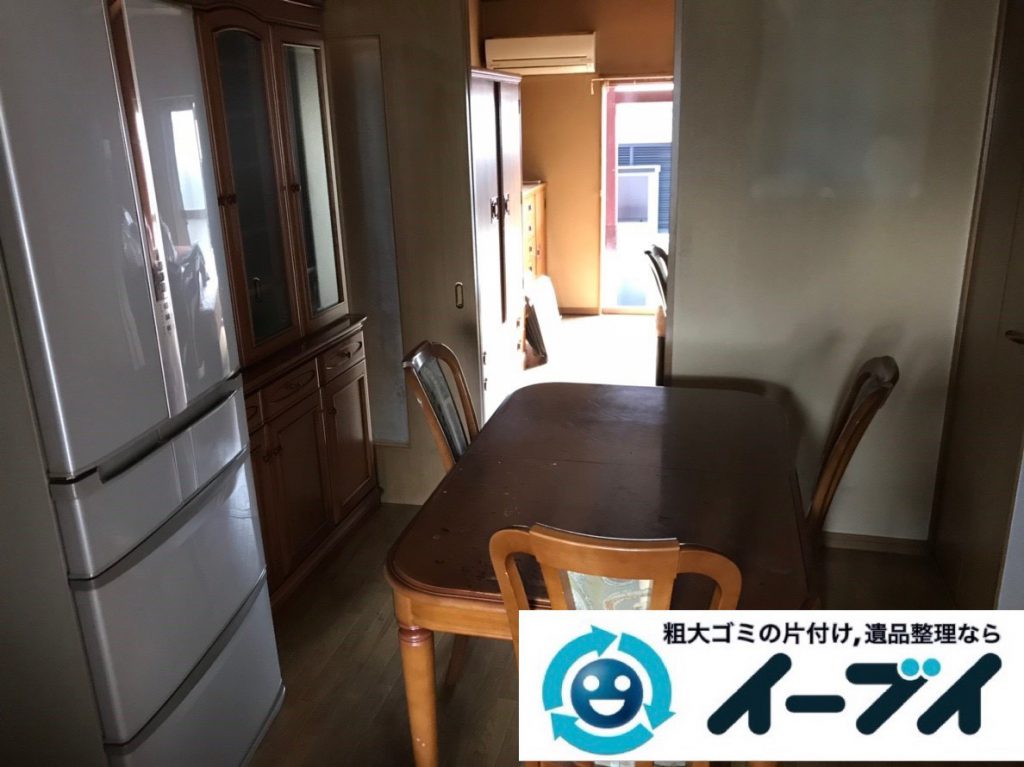 2019年2月3日大阪府大阪市西区で退去に伴いお家の物を全処分させていただきました。写真1