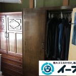 大阪府大阪市中央区でお家の家財道具一式の不用品回収。