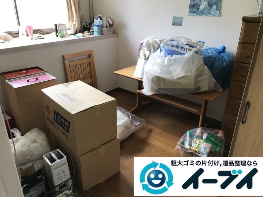 2019年4月21日大阪府大阪市港区で引越しに伴い、お家の家財道具を処分させていただきました。写真1