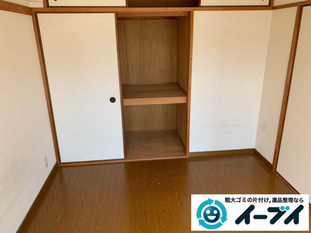 2019年4月２９日大阪府大阪市北区で引越しに伴い、お家の家財道具全て処分させていただきました。写真2