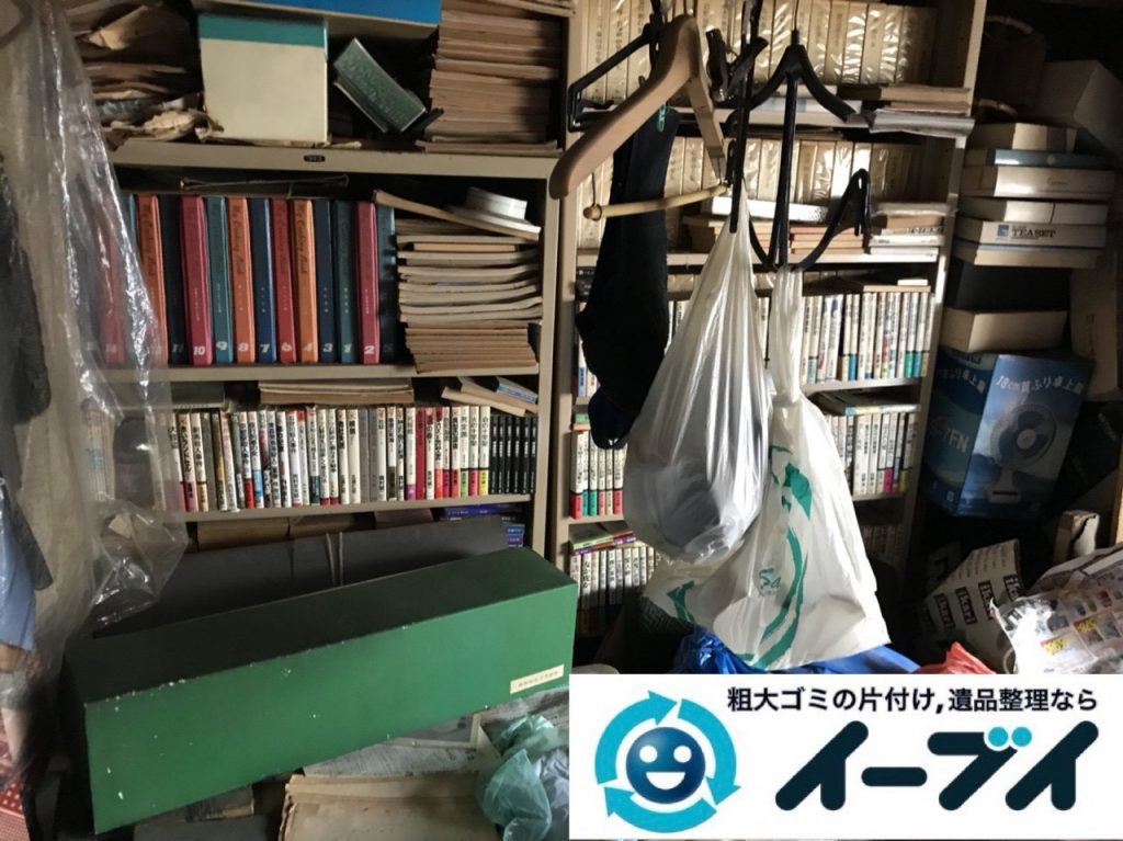 2019年6月18日大阪府茨木市で本棚や整理箪笥の大型家具処分。写真2