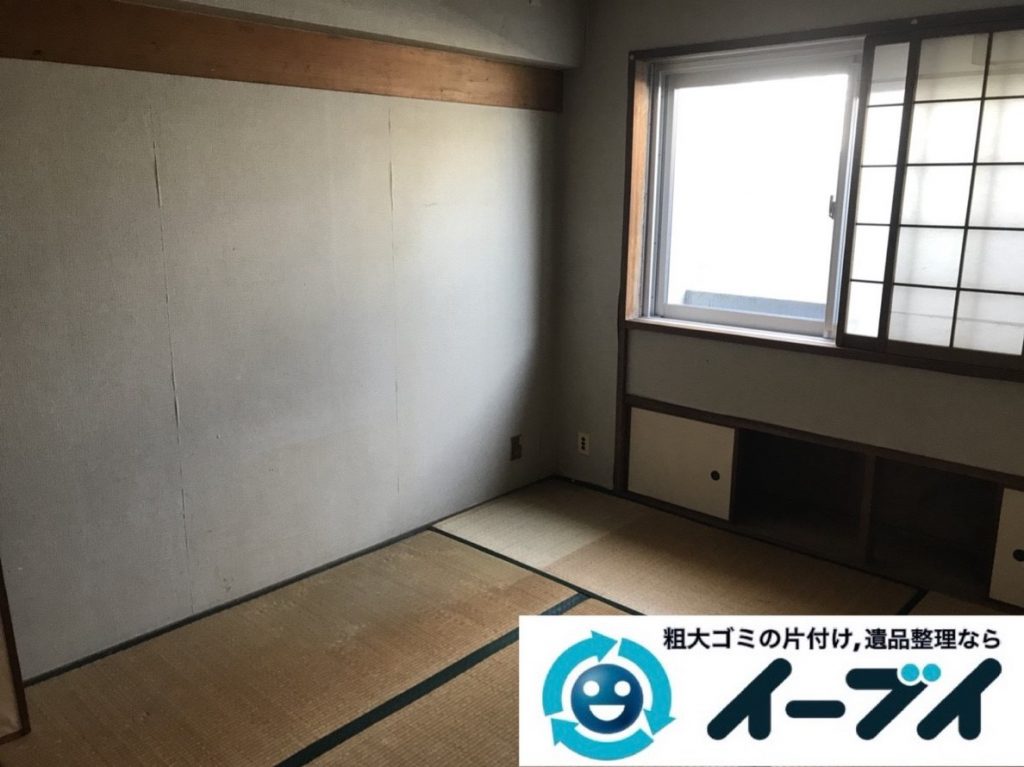 2019年6月7日大阪府堺市北区で婚礼家具など家財道具の全処分作業。写真4