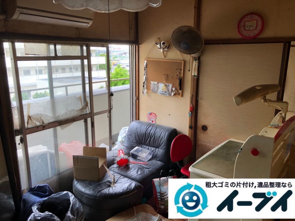 2019年7月4日大阪府枚方市でお家の家財道具を一式処分させていただきました。写真4