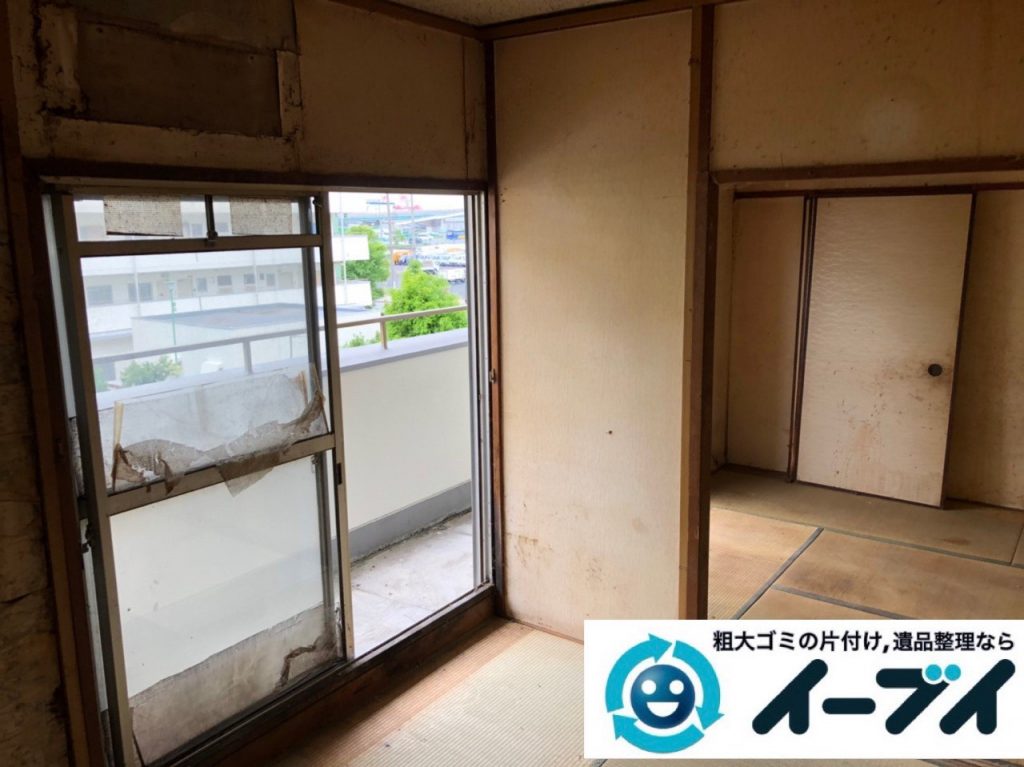 2019年7月4日大阪府枚方市でお家の家財道具を一式処分させていただきました。写真3