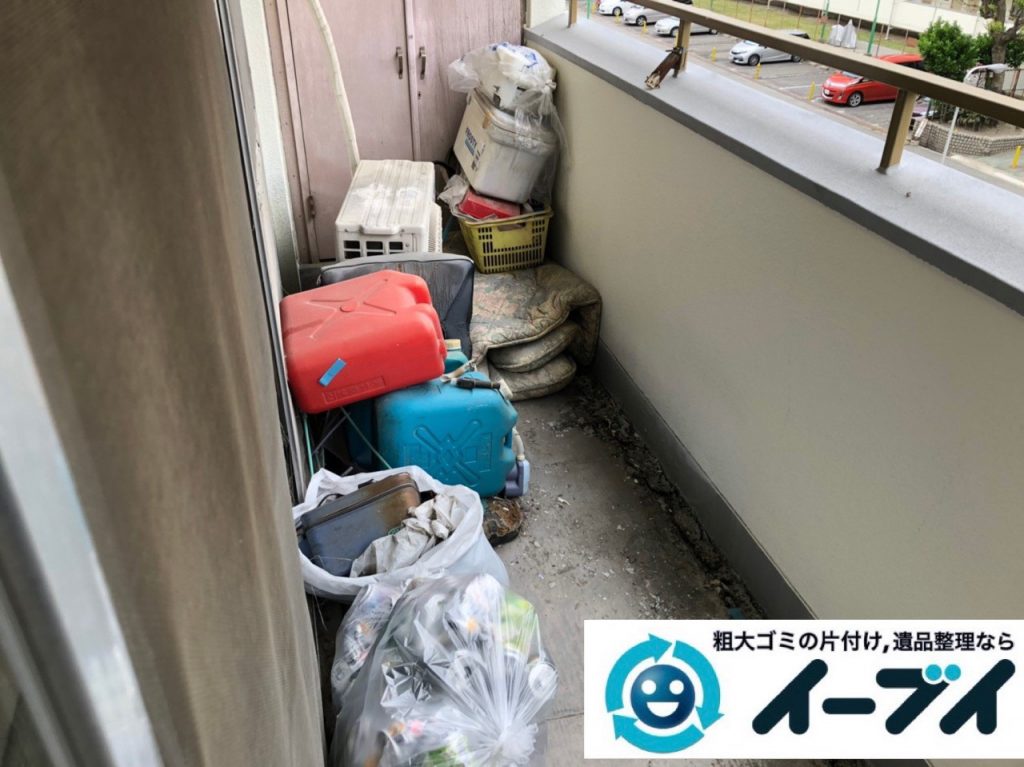 2019年7月4日大阪府枚方市でお家の家財道具を一式処分させていただきました。写真2