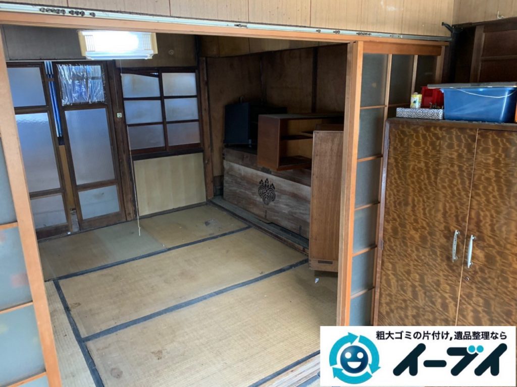 2019年１０月１日大阪府泉大津市でゴミ屋敷化した汚部屋の片付け作業です。写真4