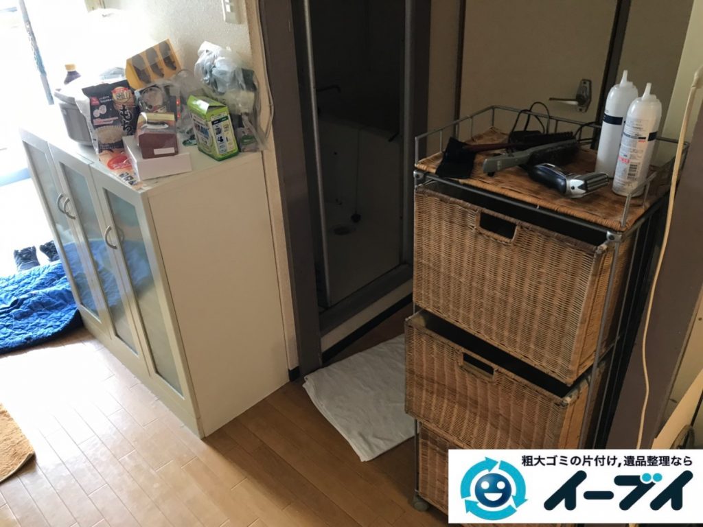 2019年11月14日大阪府松原市でテーブルやソファの家具処分をしました。写真3