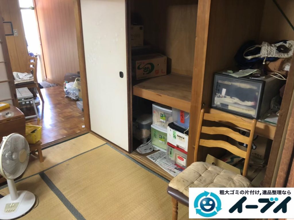 2020年3月31日大阪府大阪市港区で退去に伴い、お家の家財道具を一式処分させていただきました。写真3