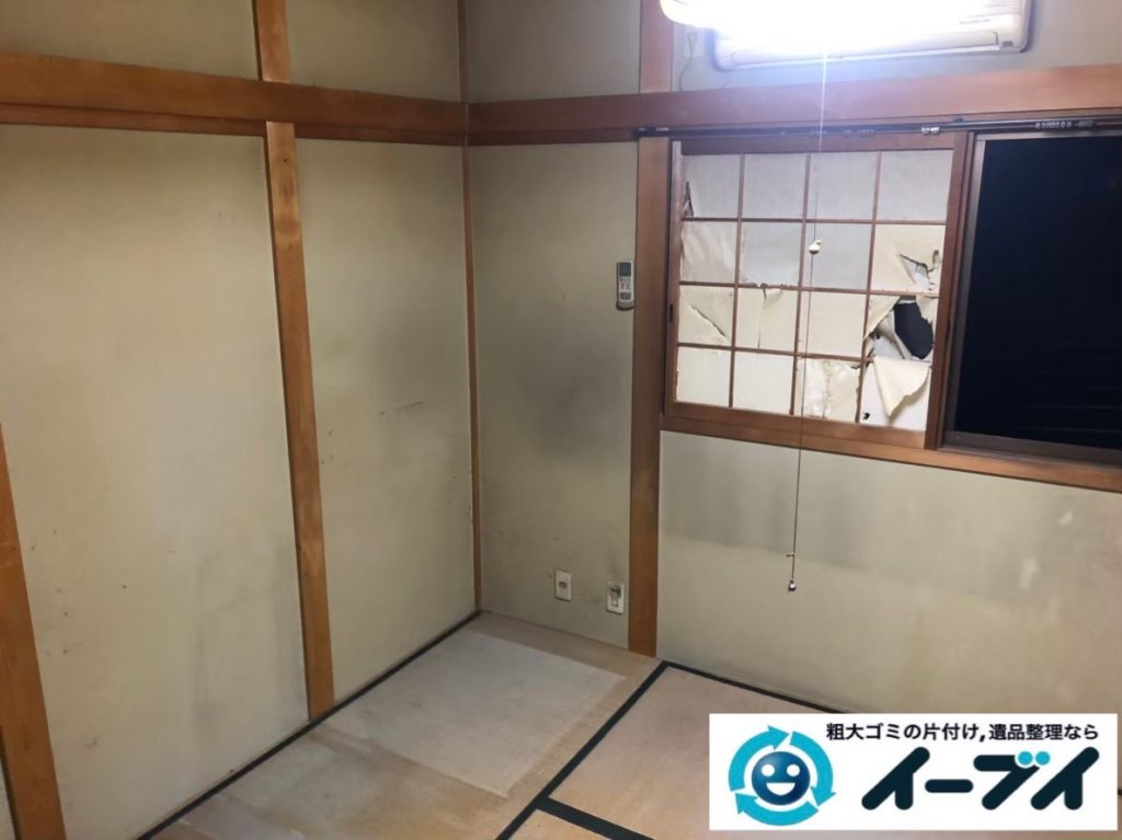 2020年７月２日大阪府豊中市でリビングの一室の不用品回収をさせていただきました。写真3
