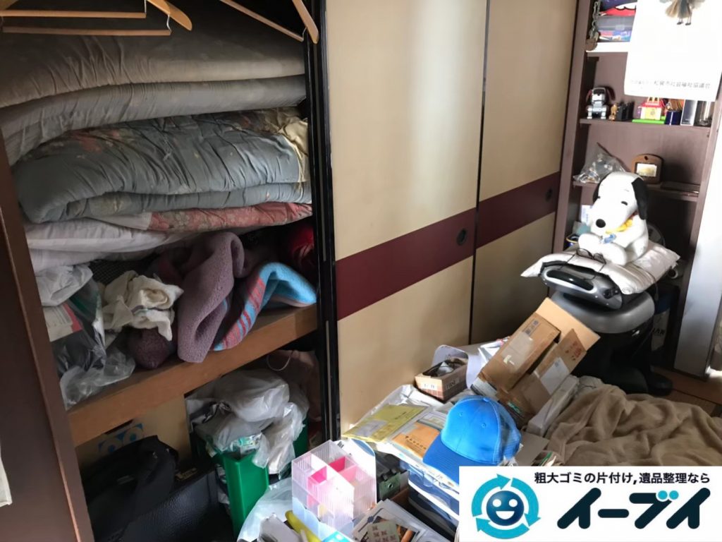 2020年6月15日大阪府能勢町で物が多いお家の不用品回収させていただきました。写真3