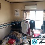 大阪府阪南市でゴミ屋敷化した汚部屋の片付け作業です。