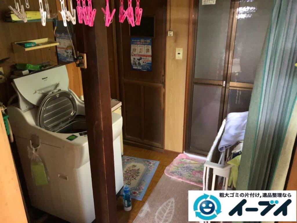 2020年9月10日大阪府大阪市阿倍野区で退居に伴い、お家の家財道具を一式処分させていただきました。写真3