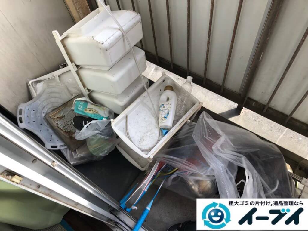 2020年9月25日大阪府岸和田市でゴミ屋敷化したお家の片付け作業です。写真3