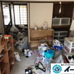 大阪府岸和田市でゴミ屋敷化したお家の片付け作業です。