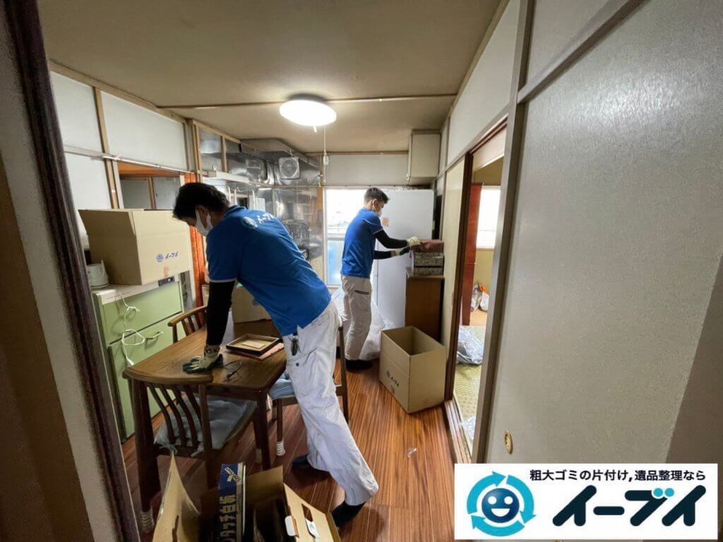 2021年3月20日大阪府和泉市で施設に入居するため、お家の家財道具を一式処分させていただきました。写真5