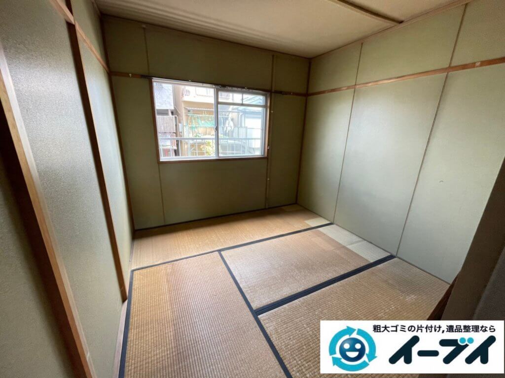 2021年3月20日大阪府和泉市で施設に入居するため、お家の家財道具を一式処分させていただきました。写真4