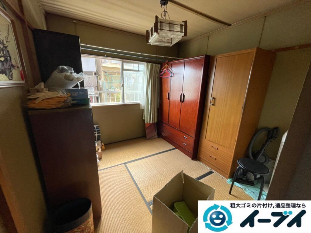 2021年3月20日大阪府和泉市で施設に入居するため、お家の家財道具を一式処分させていただきました。写真3