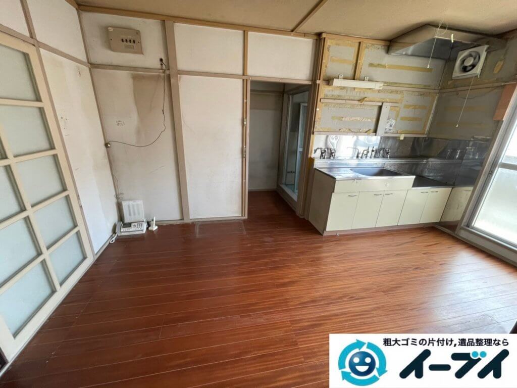 2021年3月20日大阪府和泉市で施設に入居するため、お家の家財道具を一式処分させていただきました。写真2