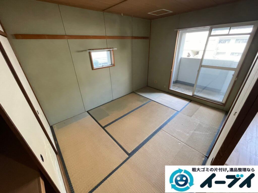 2021年４月２日大阪府堺市中区でお家の家財道具を一式処分させていただきました。写真3