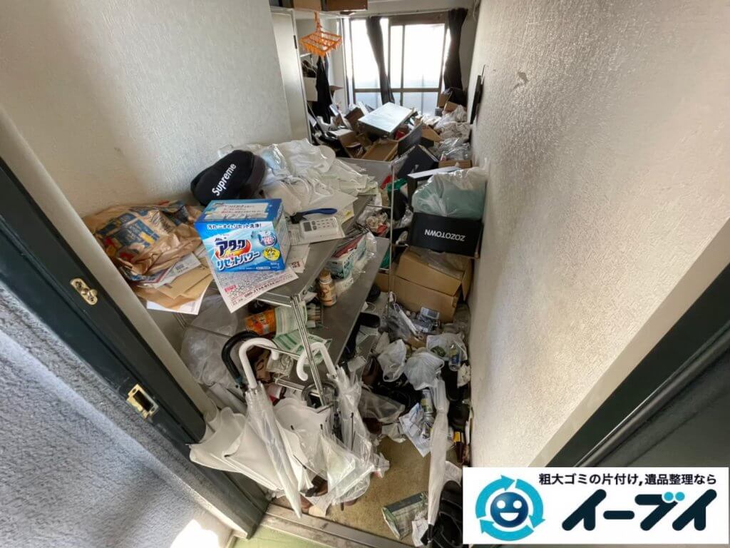 2021年4月12日大阪府堺市堺区でゴミ屋敷化したマンション一室の片付けをさせていただきました。写真11