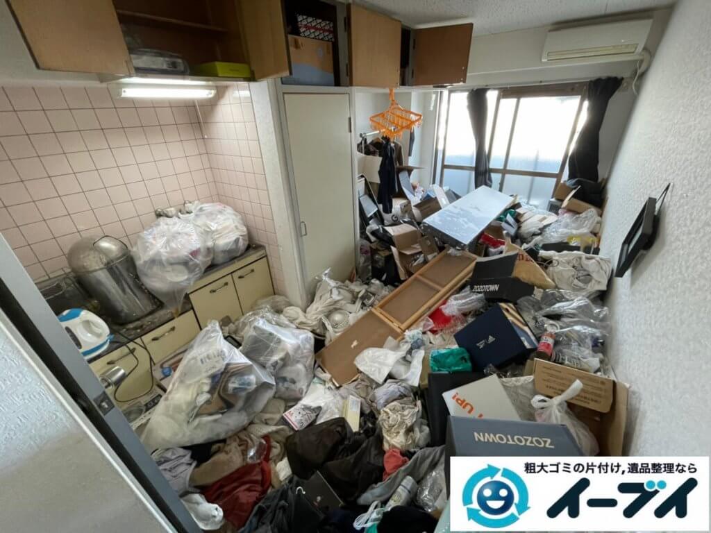 2021年4月12日大阪府堺市堺区でゴミ屋敷化したマンション一室の片付けをさせていただきました。写真9