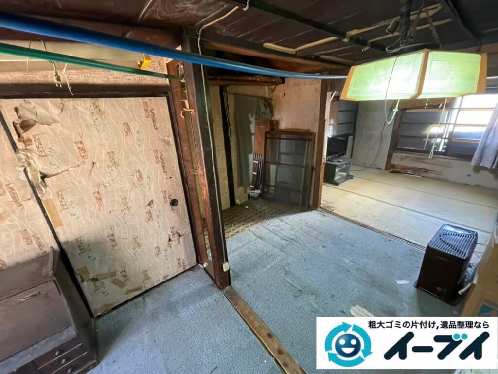 2021年4月18日大阪府堺市西区でゴミ屋敷化した汚部屋の片付け作業です。写真6