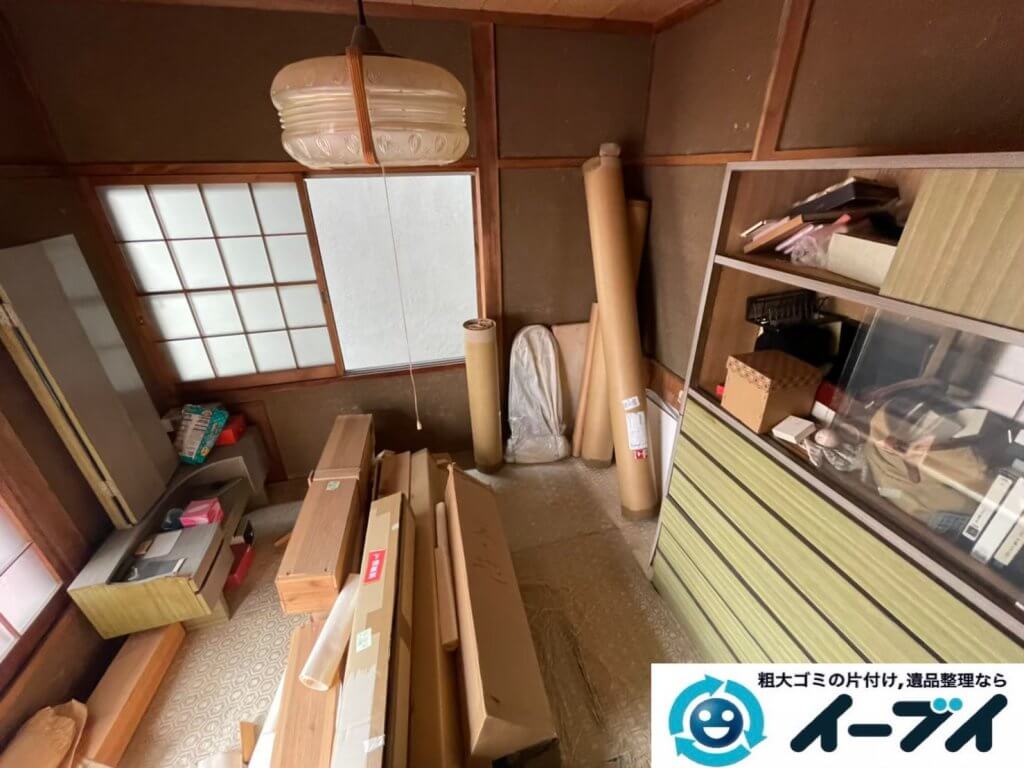 2021年6月6日大阪府大阪市中央区でお家の残置物の不用品回収。写真7